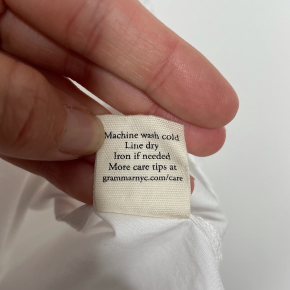 Grammar NYC | The Adverb Shirt White 4 - Picture 8 of 10